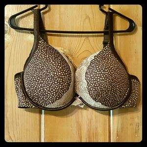 42dd balconette padded cup bra